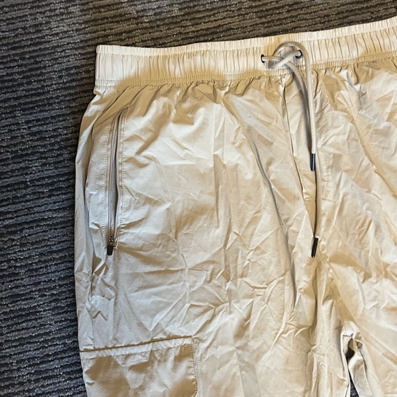 youngla tan drawstring cargo pants - Picture 4 of 9
